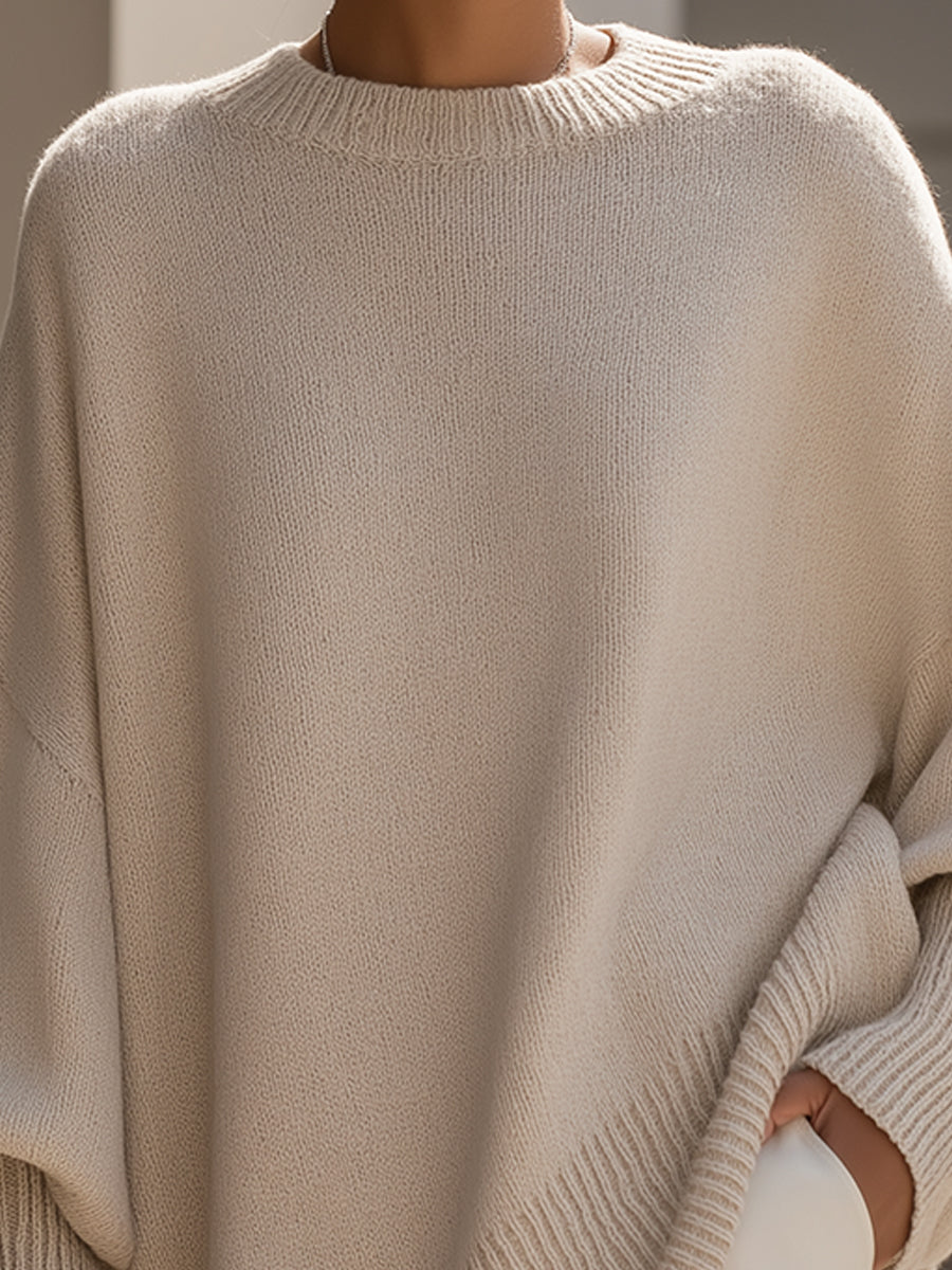 Mandy – Effortless Elegance Oversized Poncho