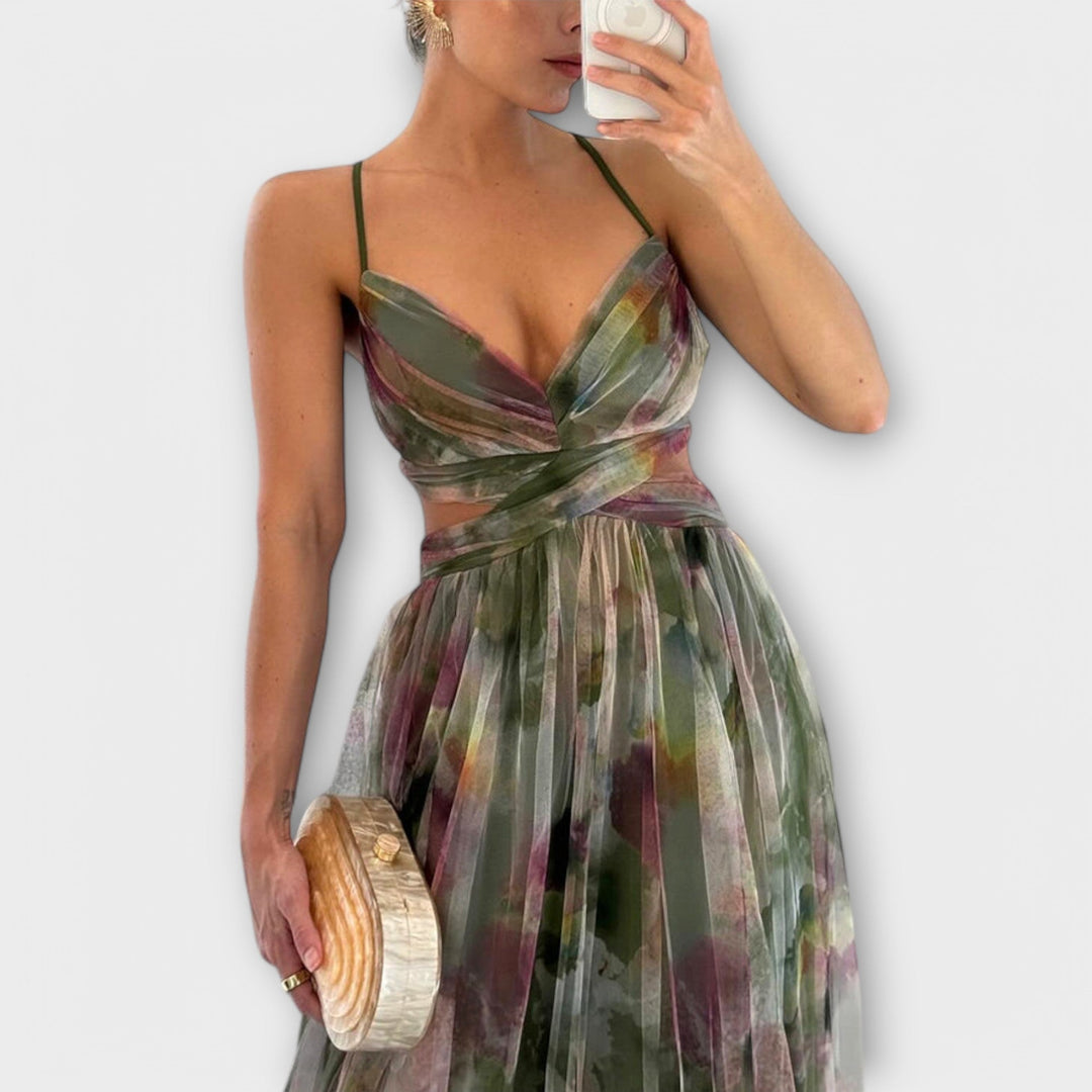 Annai Midi Dress Max - Elegant and Fitted to the Body