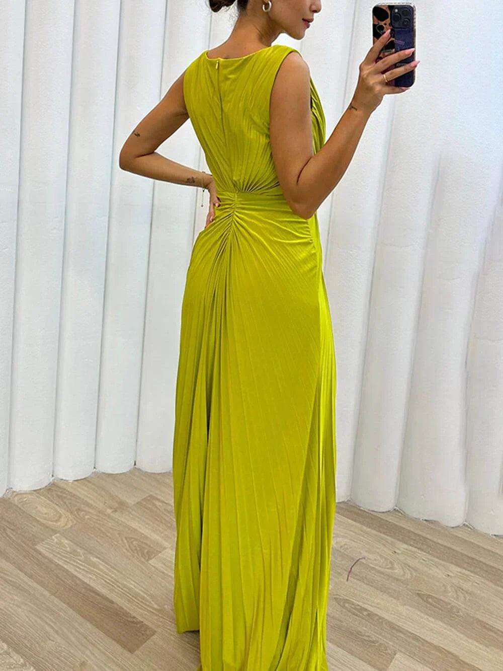 Alma – Draped Dress