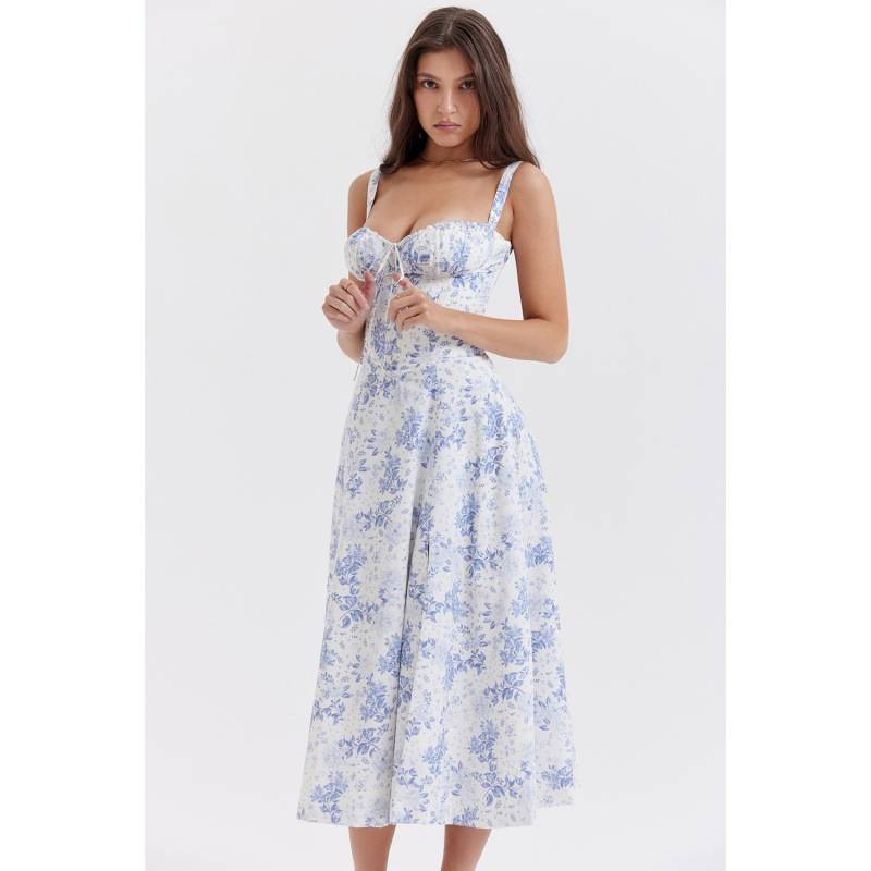 Kiana - Midi Dress with Corset