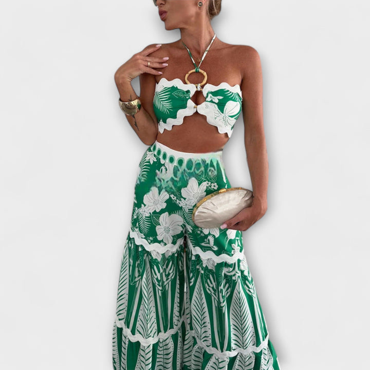 Zella - Ring Set with Ric Rac Detail Cassie
