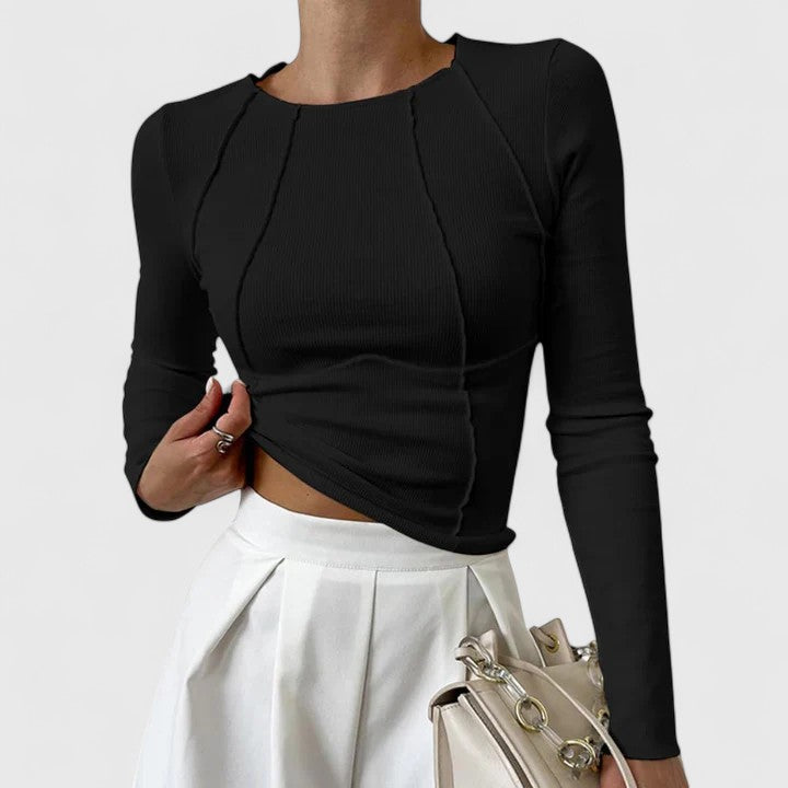 Rozminda | Comfortable Long Sleeve Blouse