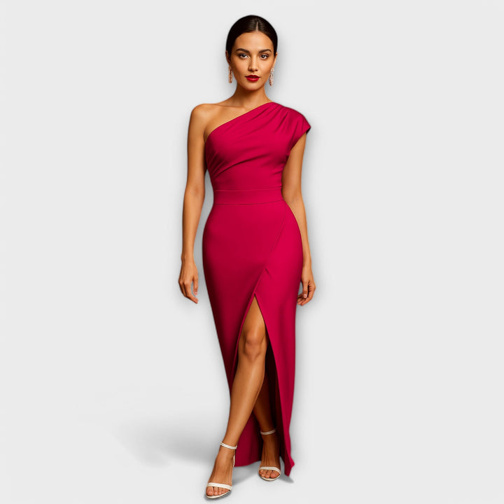 Elegant Asymmetrical Party Dress