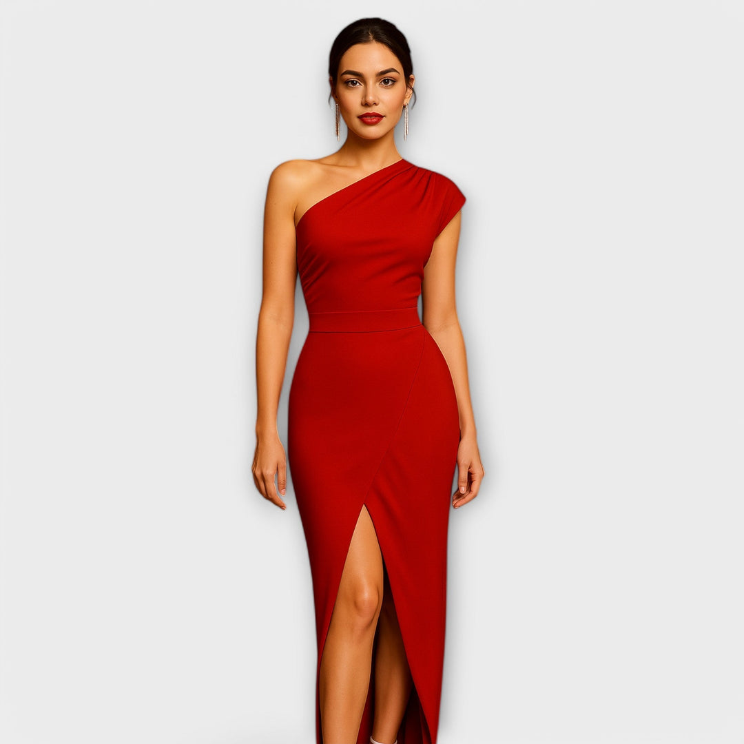 Elegant Asymmetrical Party Dress