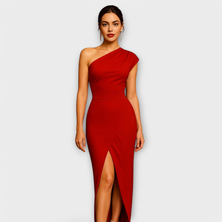 Elegant Asymmetrical Party Dress