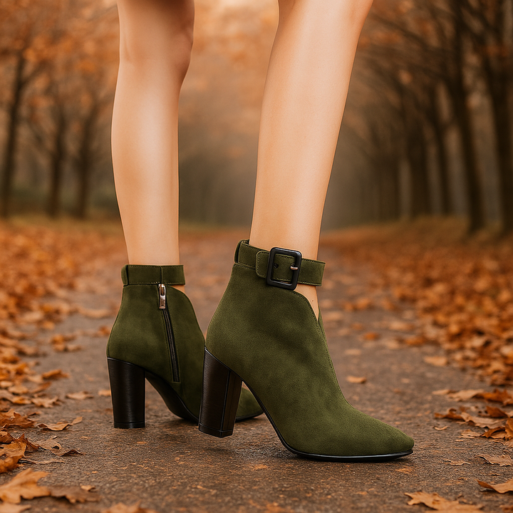 Ardena Buckle Ankle Boots