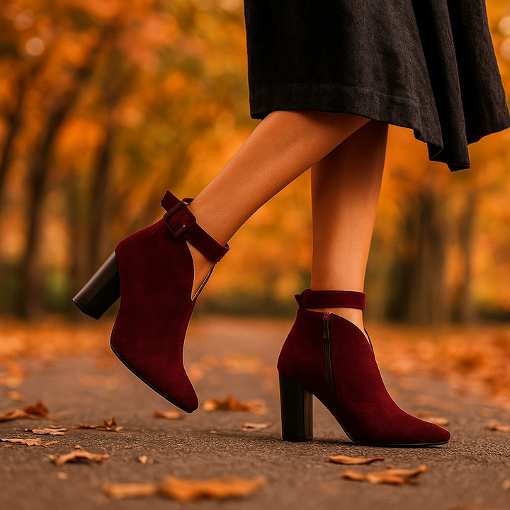 Ardena Buckle Ankle Boots