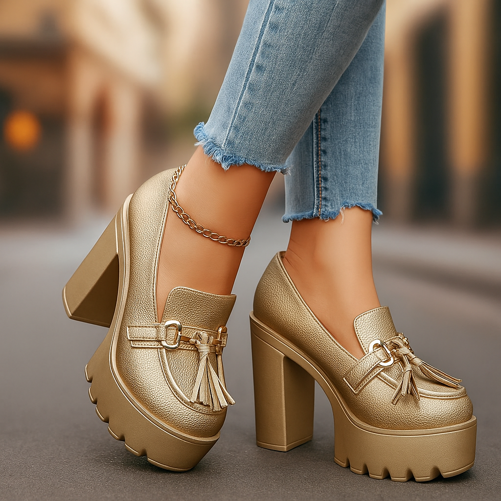Mavina Platform Moccasin