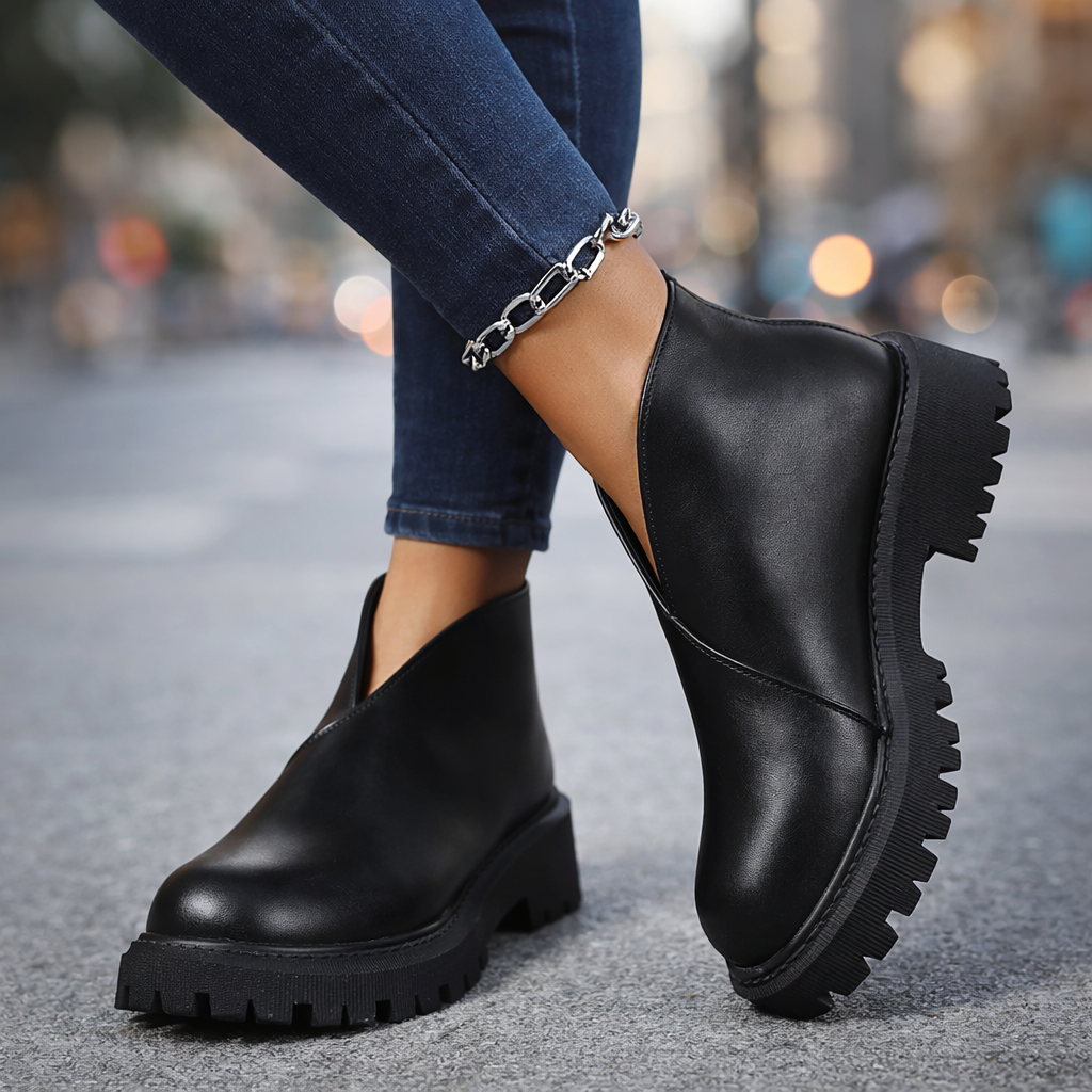 Serrena Leather Platforms