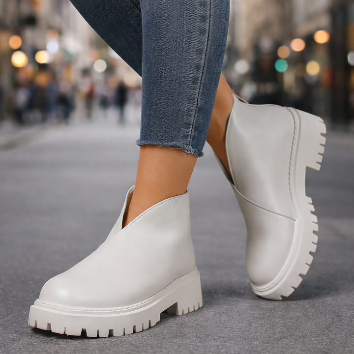 Serrena Leather Platforms
