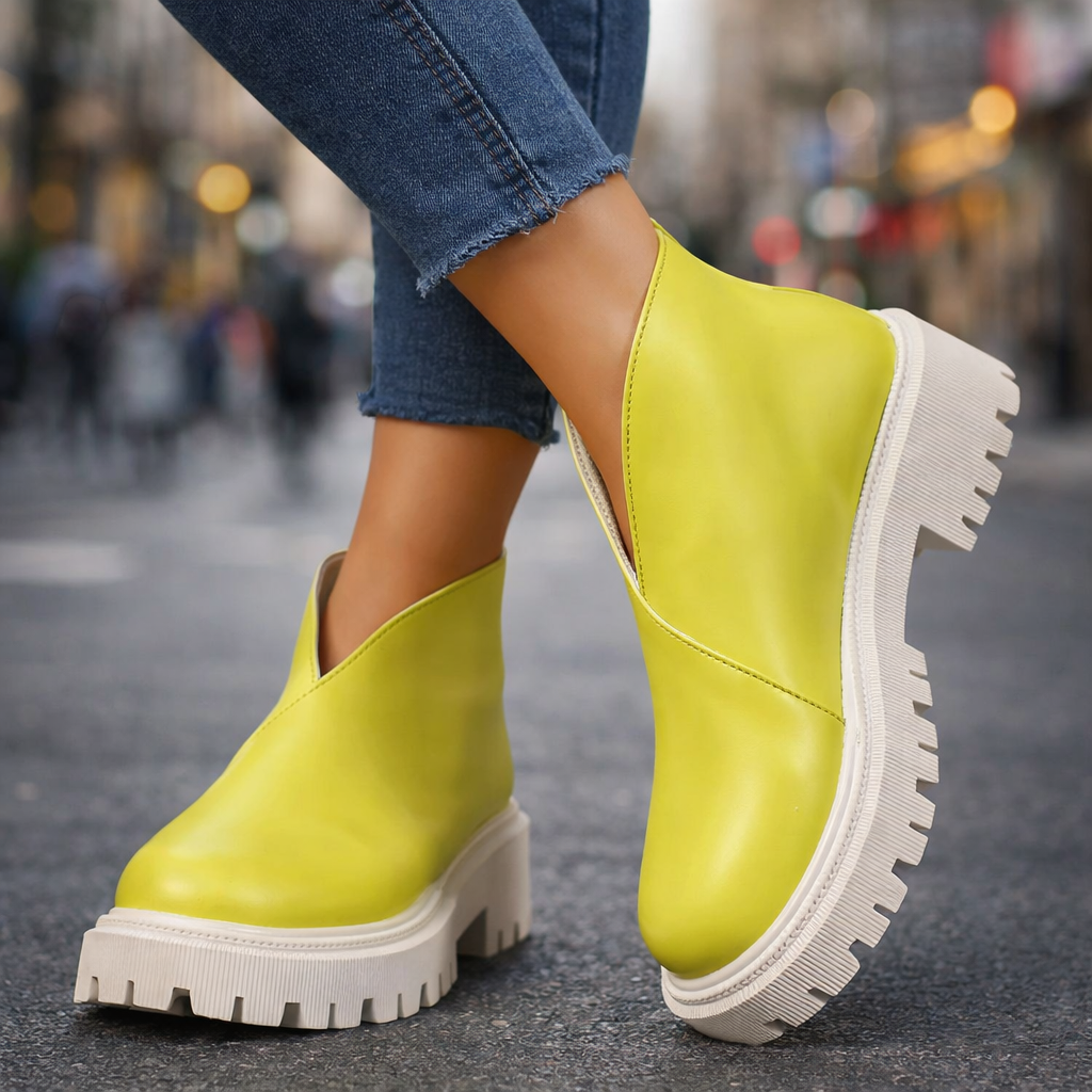 Serrena Leather Platforms