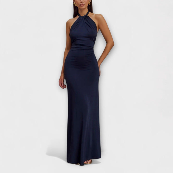 Lagune - Maxi Slinky Halter Dress