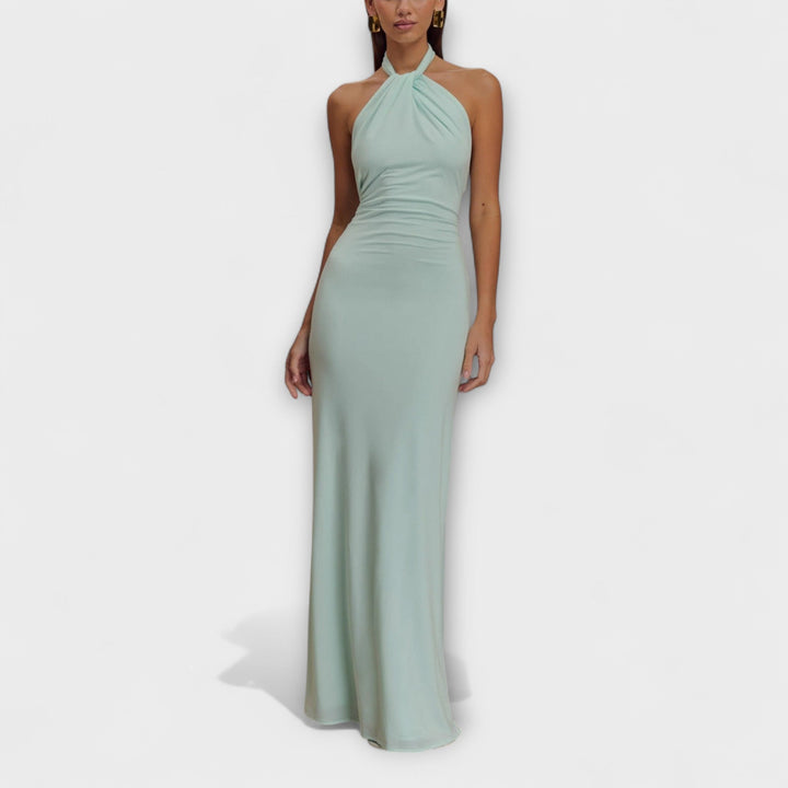 Lagune - Maxi Slinky Halter Dress
