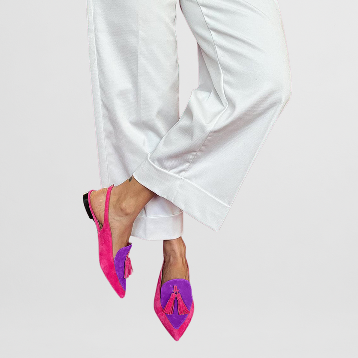 Fiona™ | Pointed and Colorful Loafers