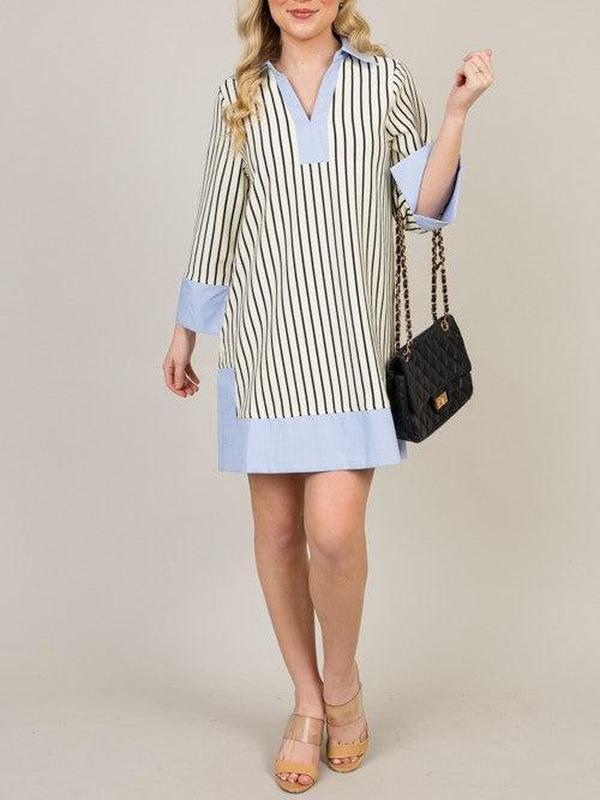 Margot - Classic Stripe Dress
