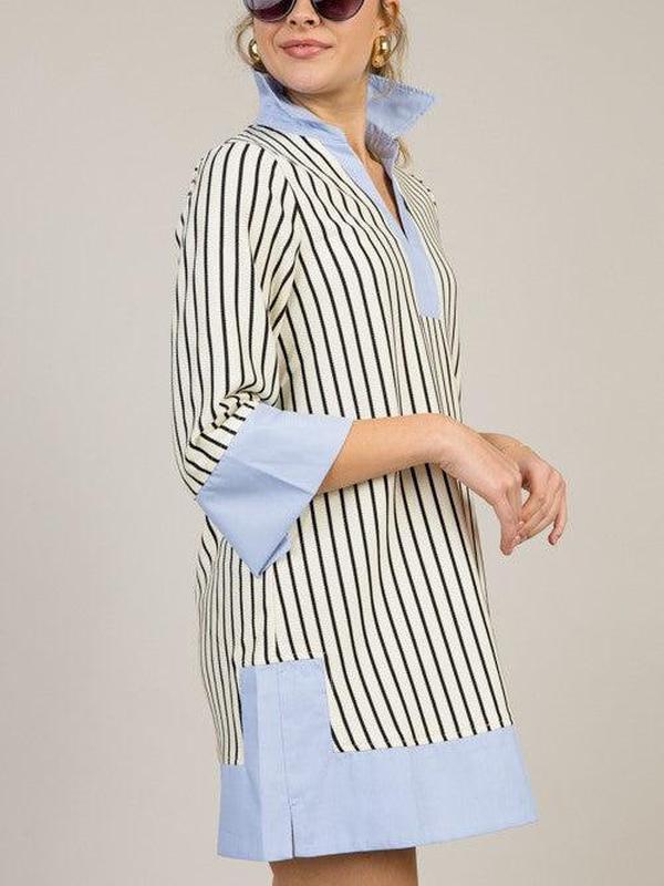 Margot - Classic Stripe Dress
