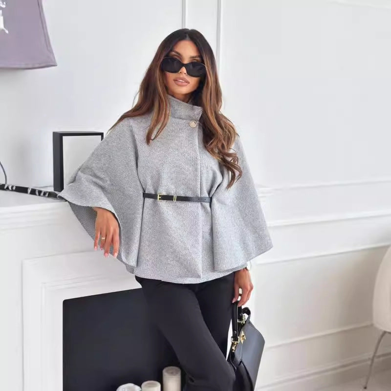 LEA - Chic Butterfly Jacket with Belt