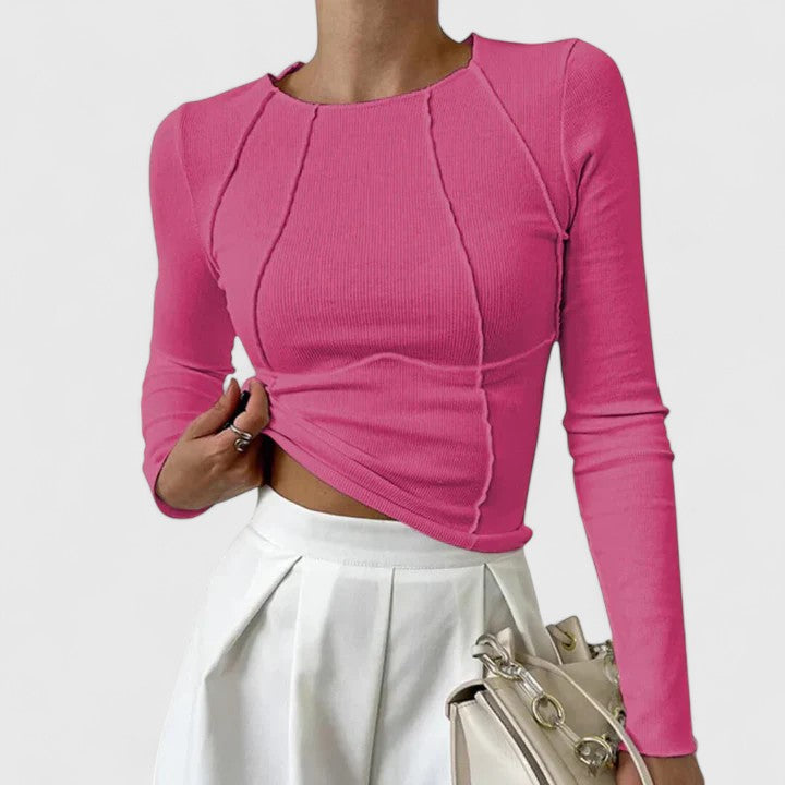 Rozminda | Comfortable Long Sleeve Blouse