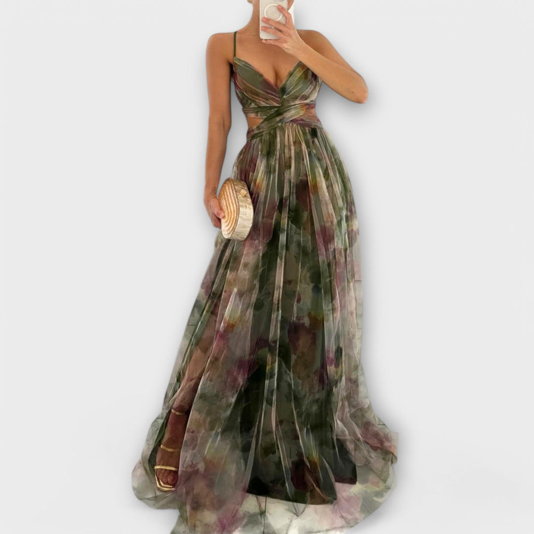 Annai Midi Dress Max - Elegant and Fitted to the Body