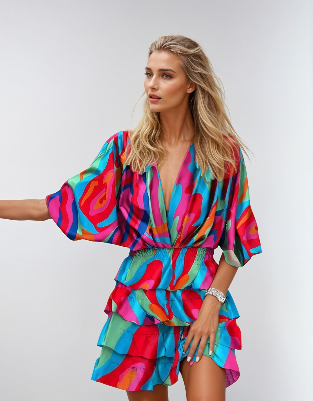 Soraya | Elegant Floral Dress