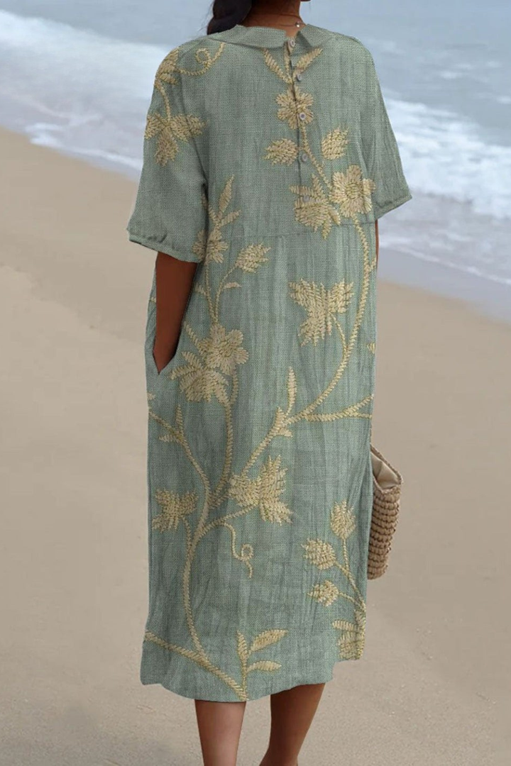 Merel - Vintage Flower Dress
