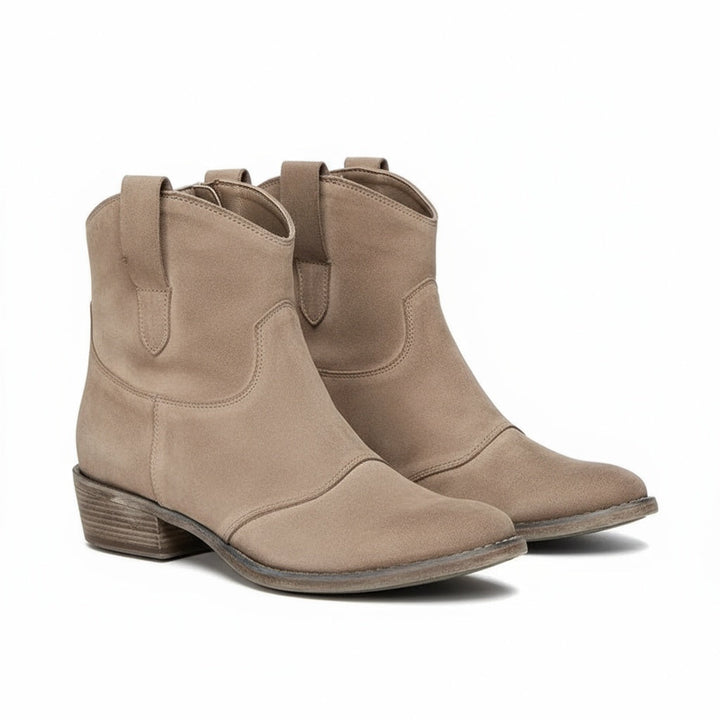 Vintage Cowboy Ankle Boots