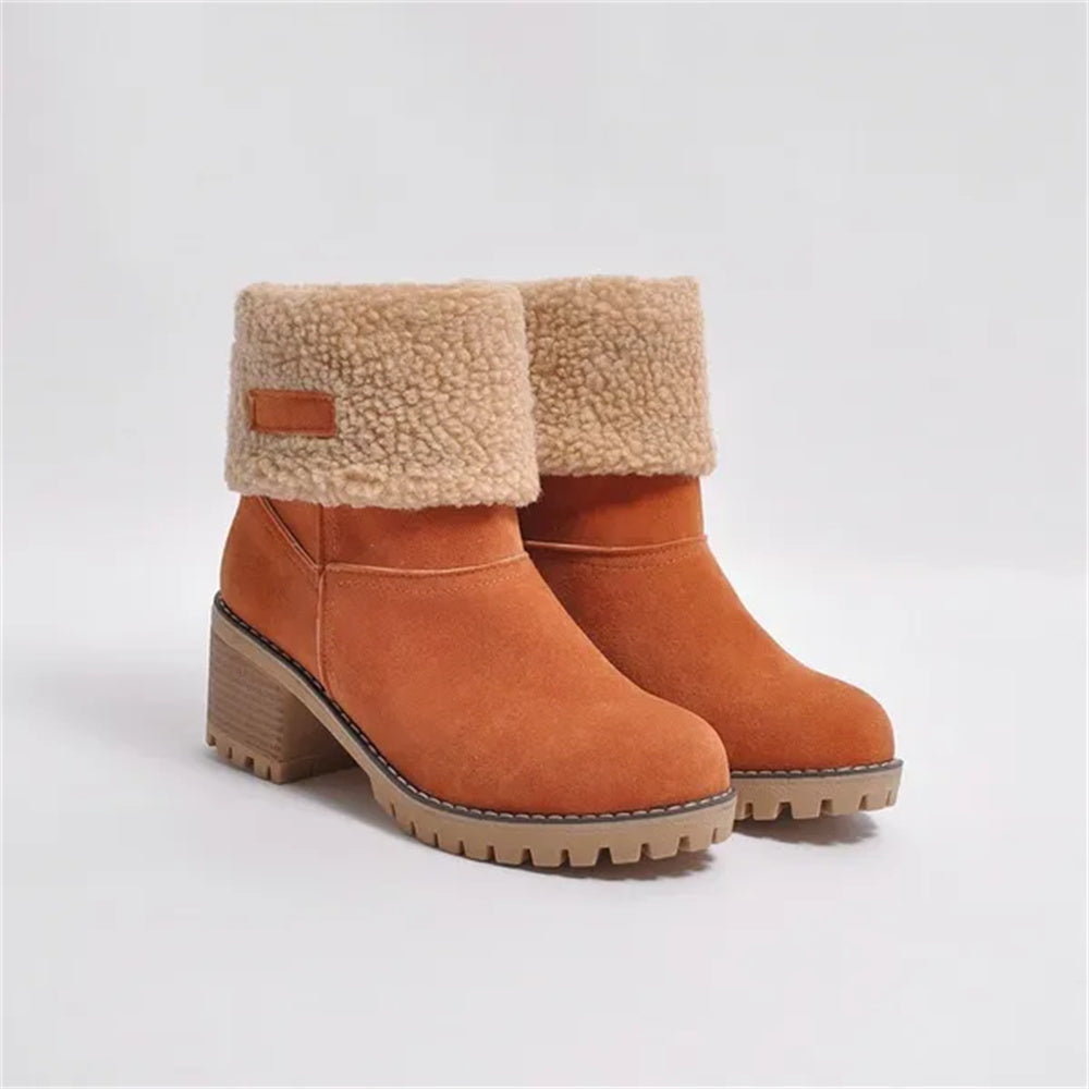 Debbs Women's Soft Waterproof Wool Lining Boots