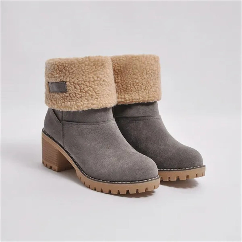 Debbs Women's Soft Waterproof Wool Lining Boots