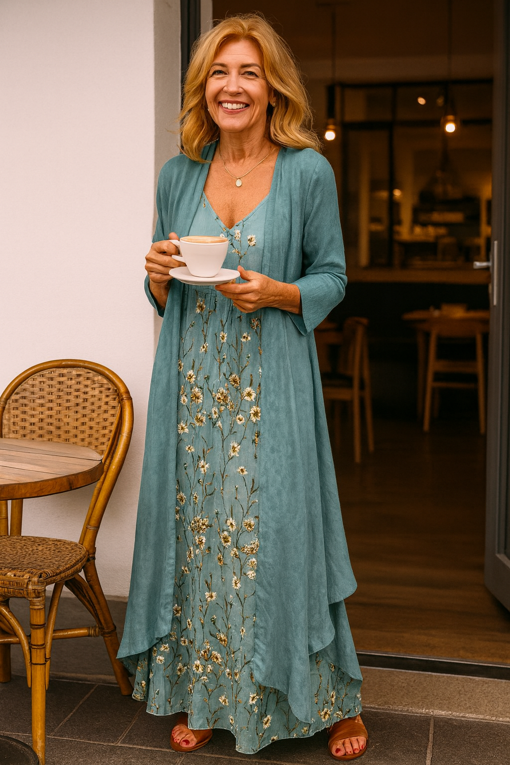 Mariselle | Elegant Maxi Two-Piece Set – Effortless Style, All-Day Comfort
