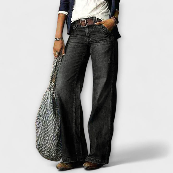 Cess - Wide Leg Jeans