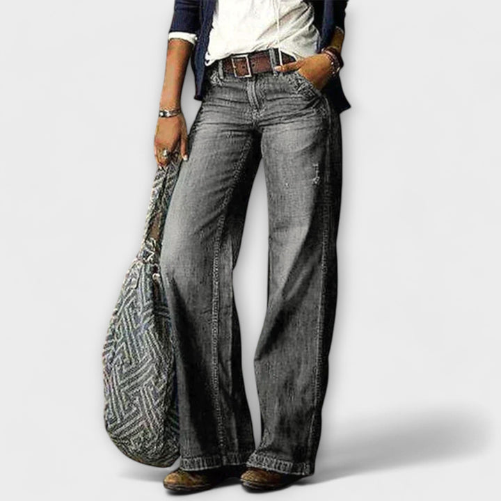 Cess - Wide Leg Jeans