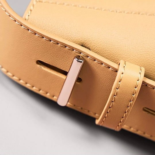 Genuine Leather Crossbody and Shoulder Oversized Bucket Bag