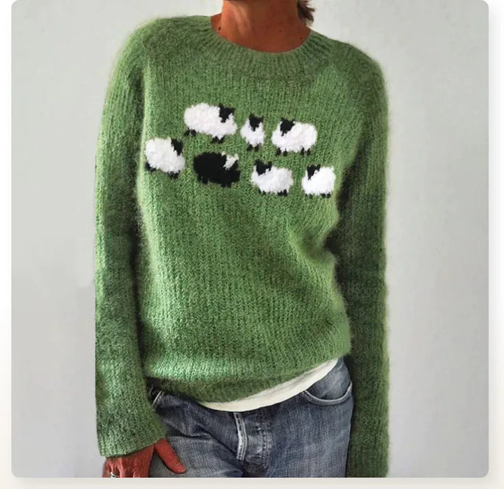 Lina™ - Comfortable cute sheep sweater