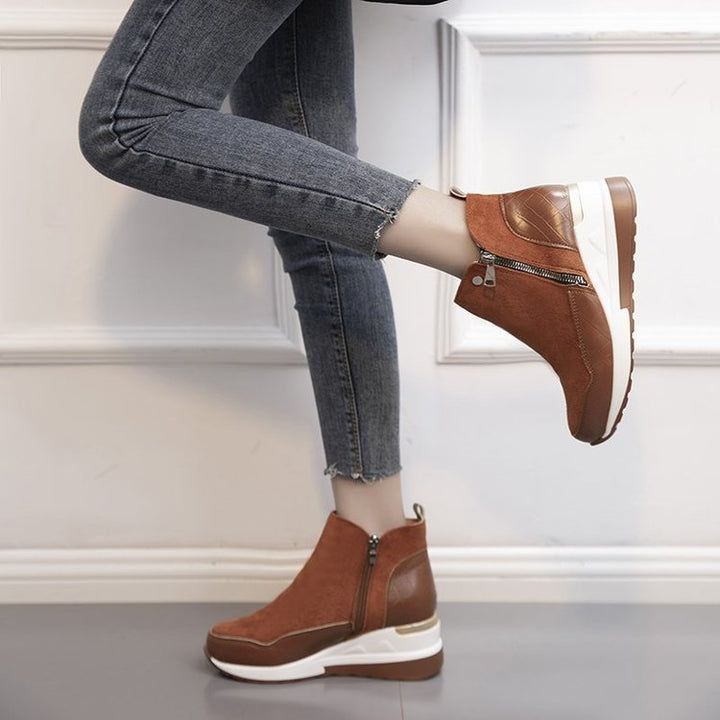 Arvani Mid-Top Sneakers