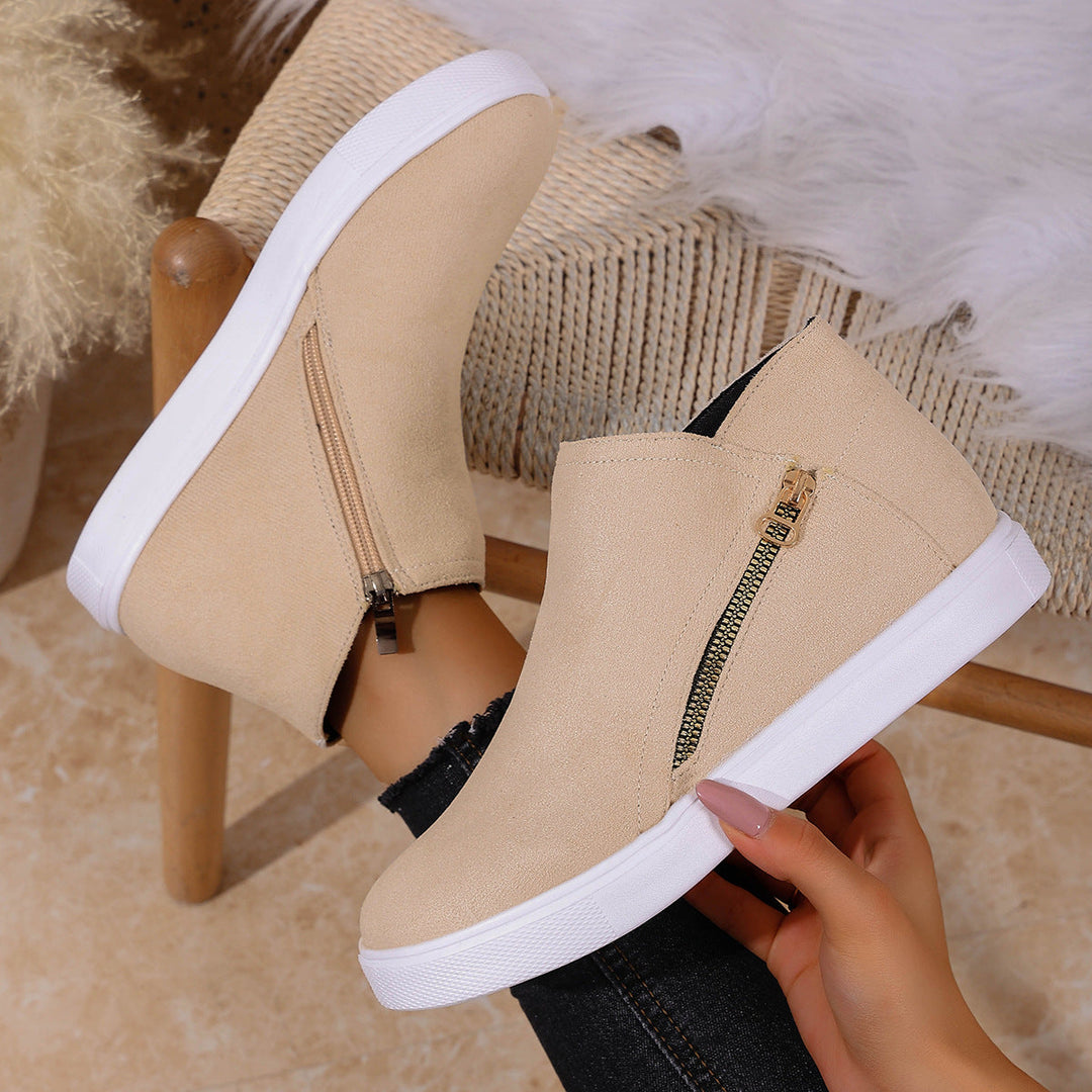 Athena Zip Sneakers
