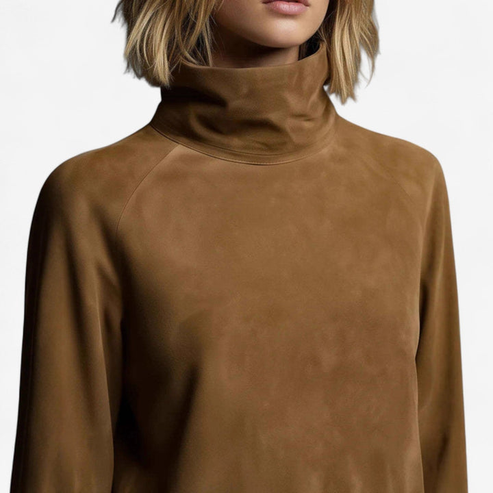 Tania™ Mini Robe with High Collar