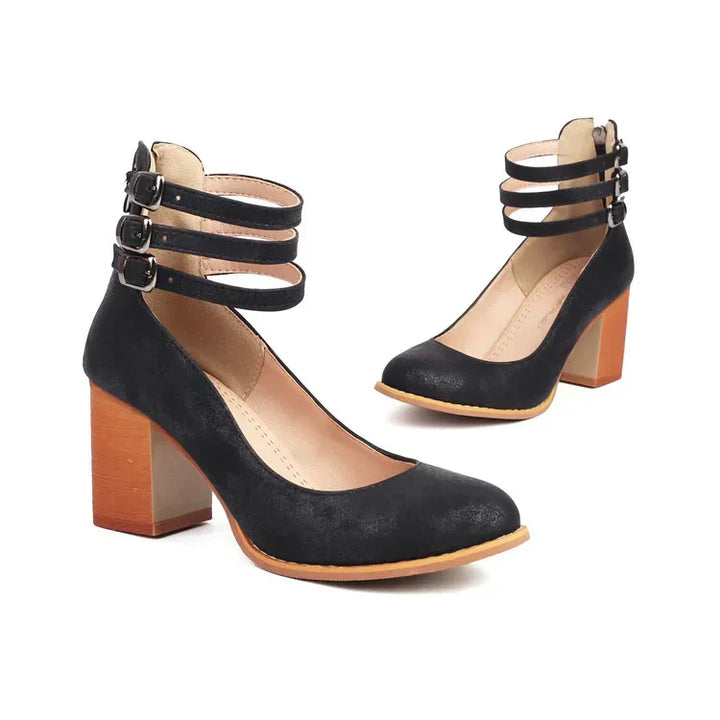 Aurelia Heels with Straps