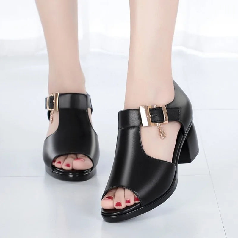 Marivelle Heels with Buckle