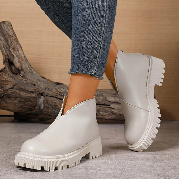 Serrena Leather Platforms