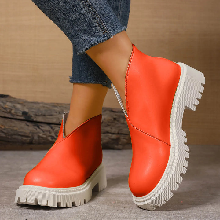 Serrena Leather Platforms