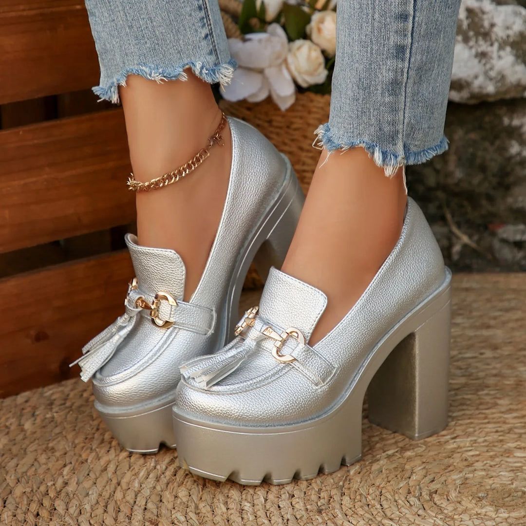 Mavina Platform Moccasin