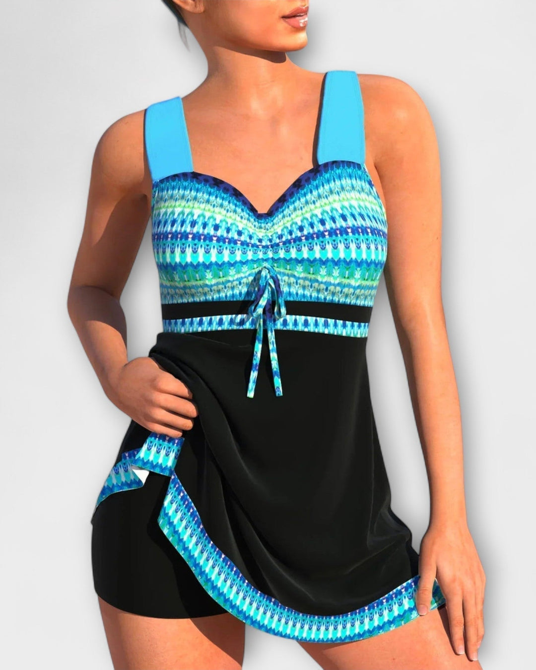 Ruby | Vibrant Two-Piece Swimsuit Set