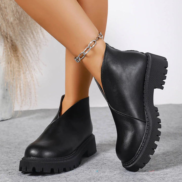 Serrena Leather Platforms