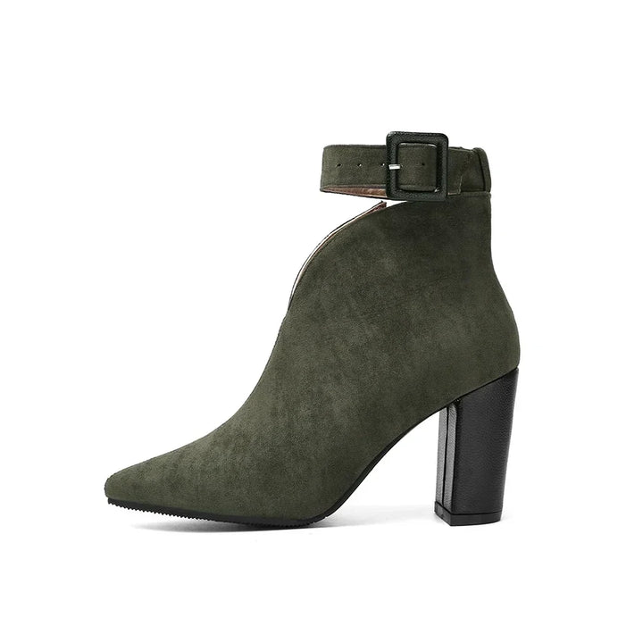 Ardena Buckle Ankle Boots