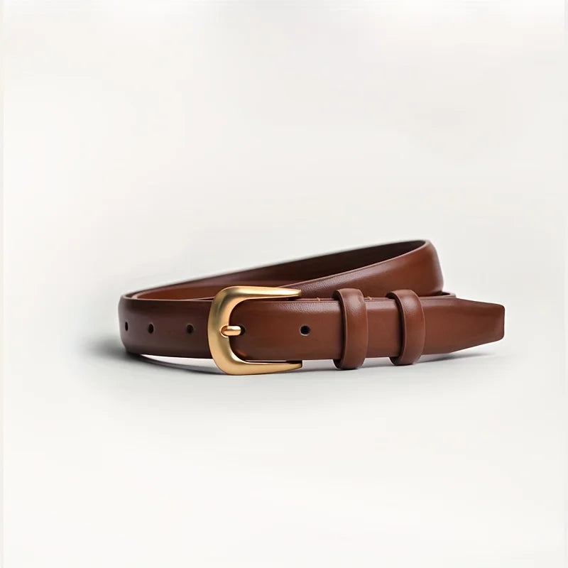 Elegant black belt for women