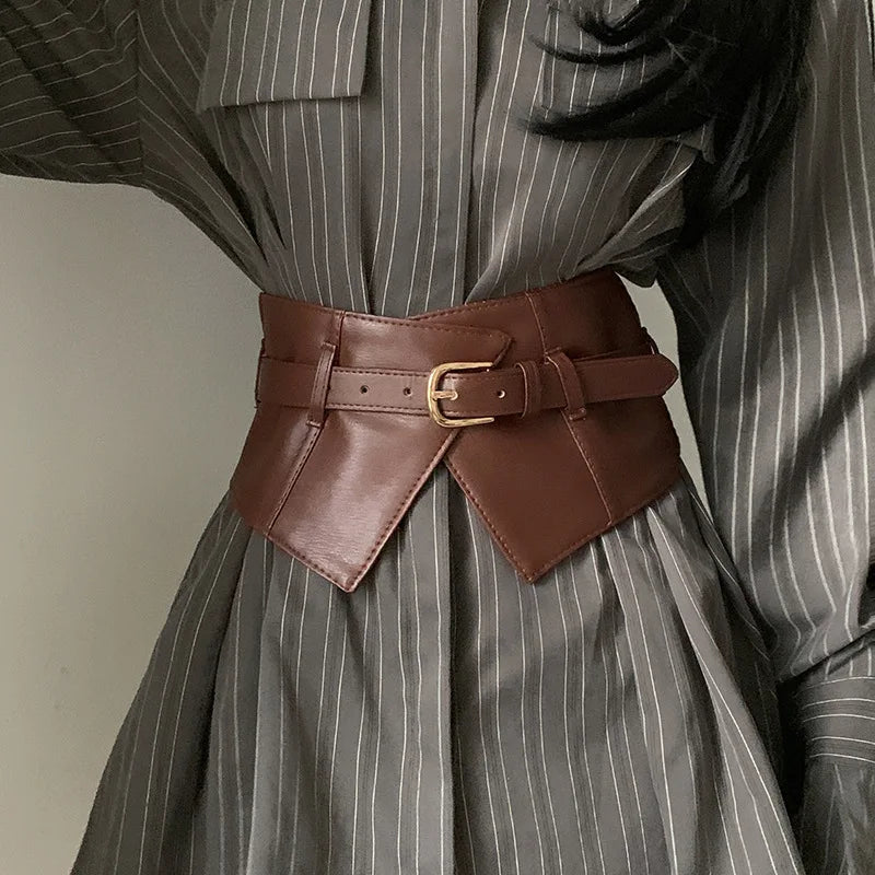 Lorena Long Belts with Classic Buckles