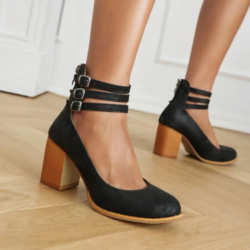 Aurelia Heels with Straps