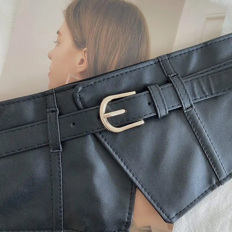 Lorena Long Belts with Classic Buckles