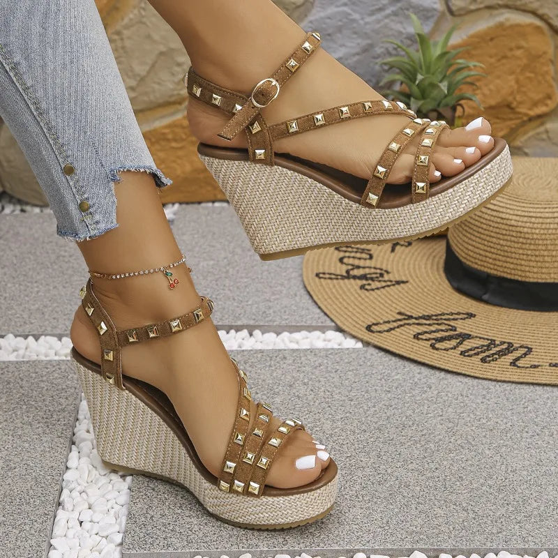 Sevara Wedge Sandals