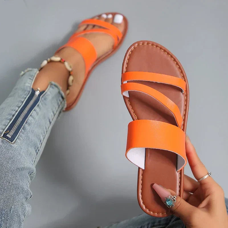 Grace™ - Casual and Comfortable Flat Sandals